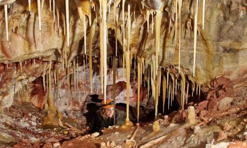 Stalactites in Wind Cave National Park