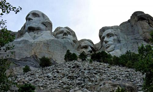 Mount Rushmore in the Black Hills