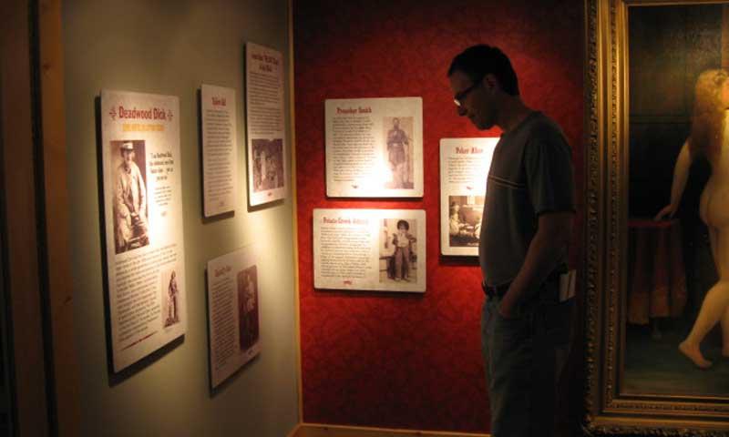 Display at Days of 76 Museum