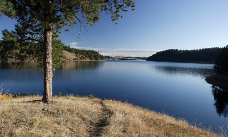 Deerfield Lake in Black Hills National Forest