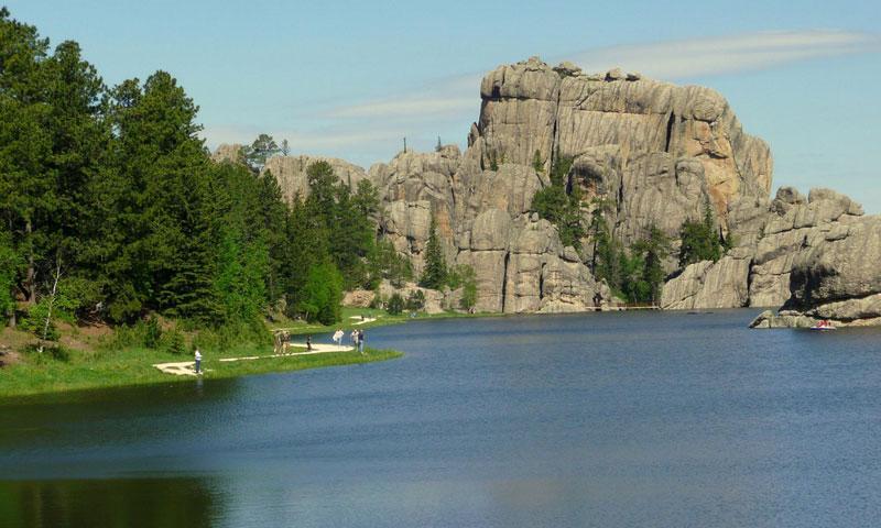 Sylvan Lake in the Black Hills