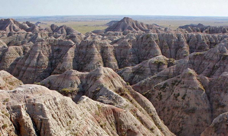 Badlands National Park in South Dakota