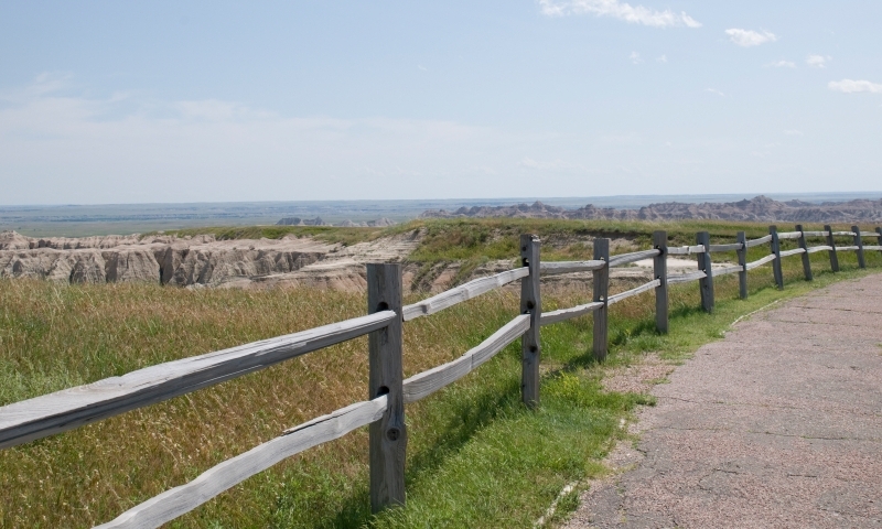 Badlands National Park South Dakota Hiking Trail