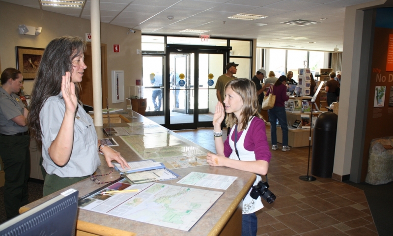 Junior Ranger Program in Badlands National Park
