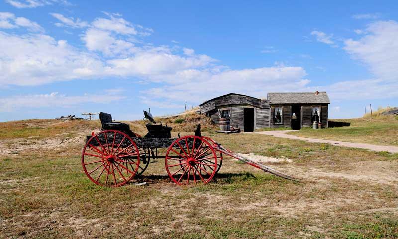 Prairie Homestead in Badlands National Park
