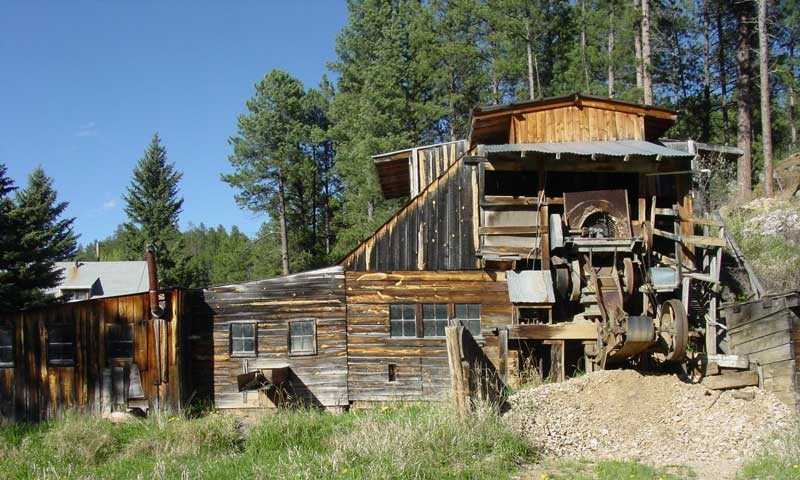 Wade's Gold Mill in Hill City South Dakota