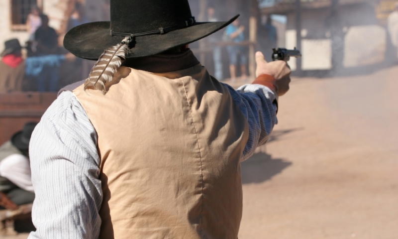 Wild West Gunfire Reinactment
