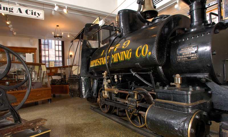 Living Room in Adams House in Deadwood