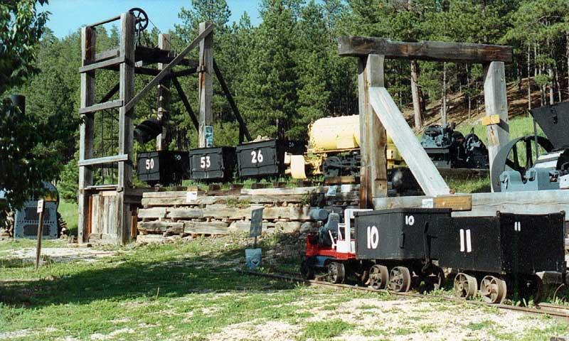 Wade's Gold Mill in Hill City South Dakota